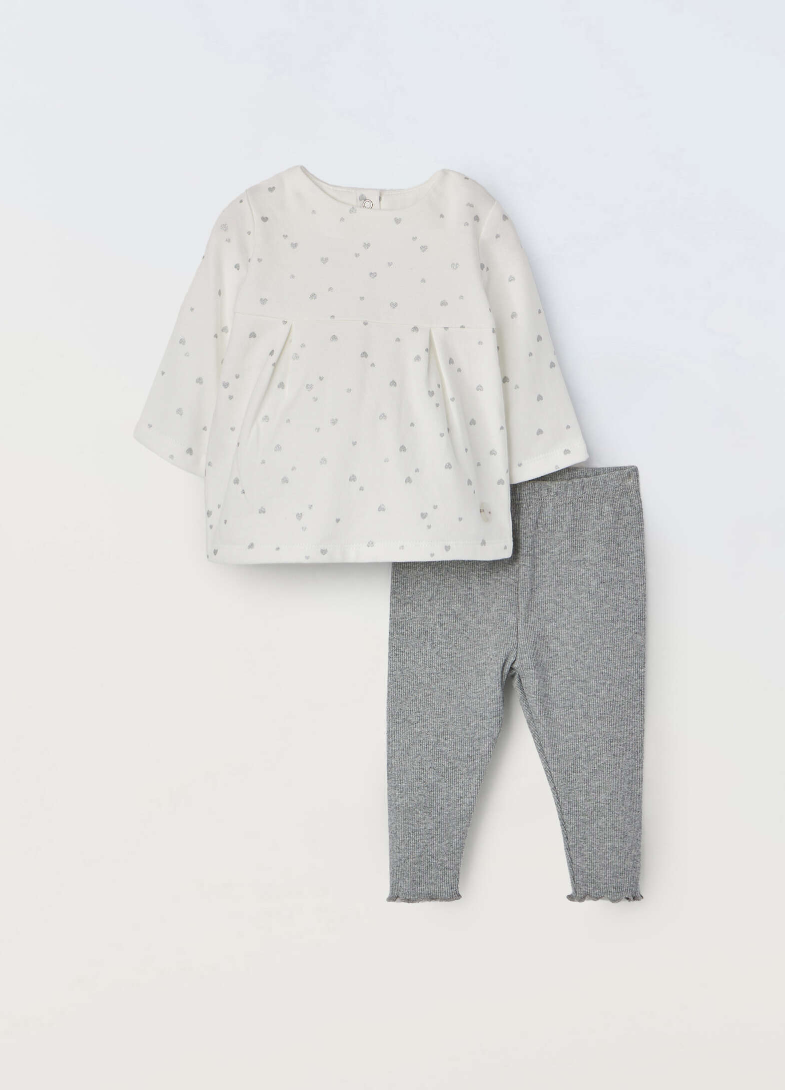 Stretch cotton set for newborns